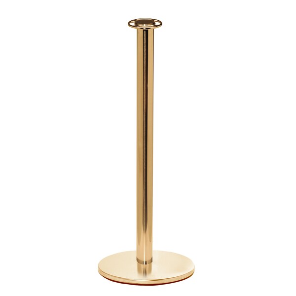 Queue Solutions Elegance 451, Flat Top, Profile Base, Polished Brass ELF451-PB - main